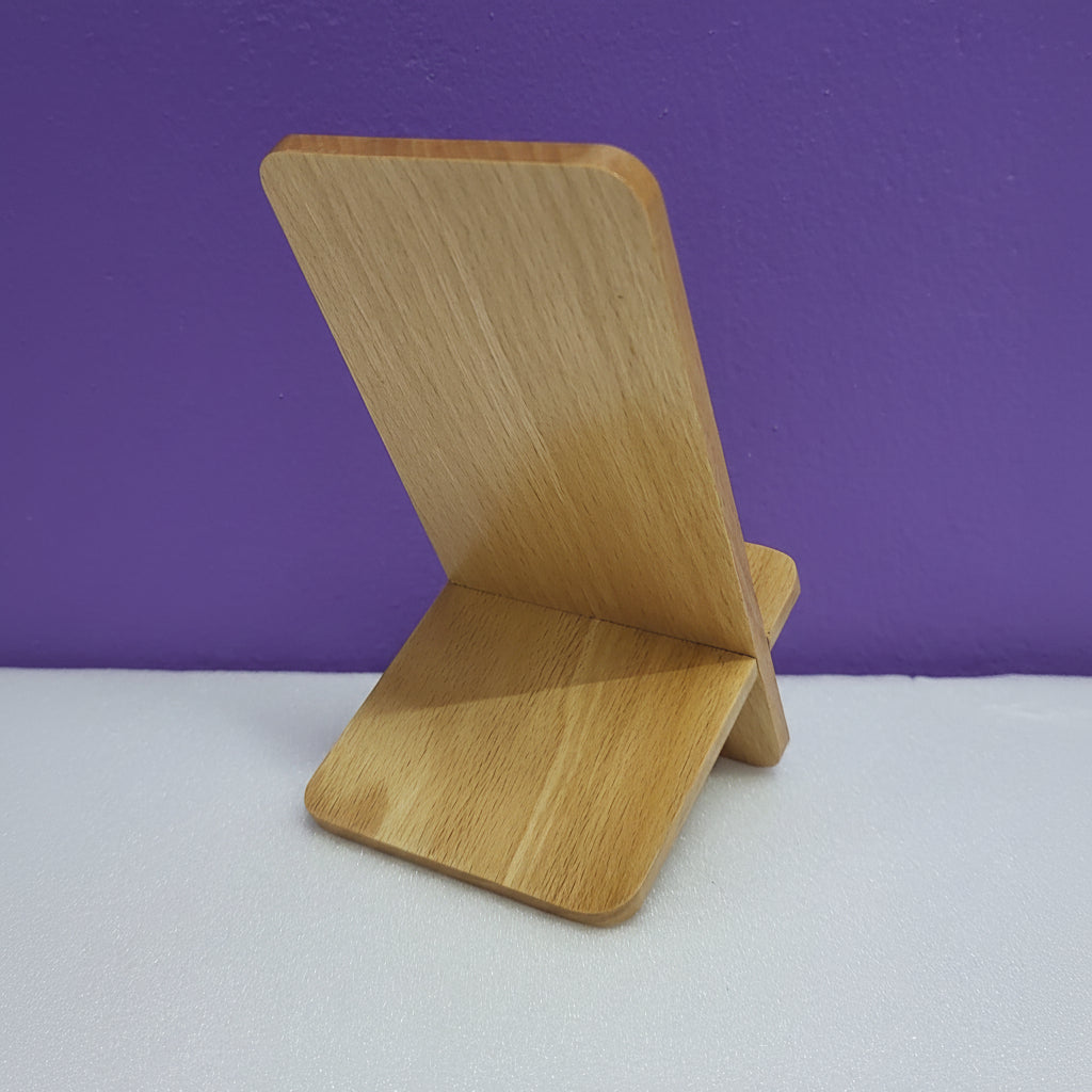 Personalized Wooden Mobile Stand