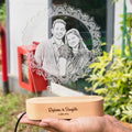 Personalized LED Acrylic Photo Lamp