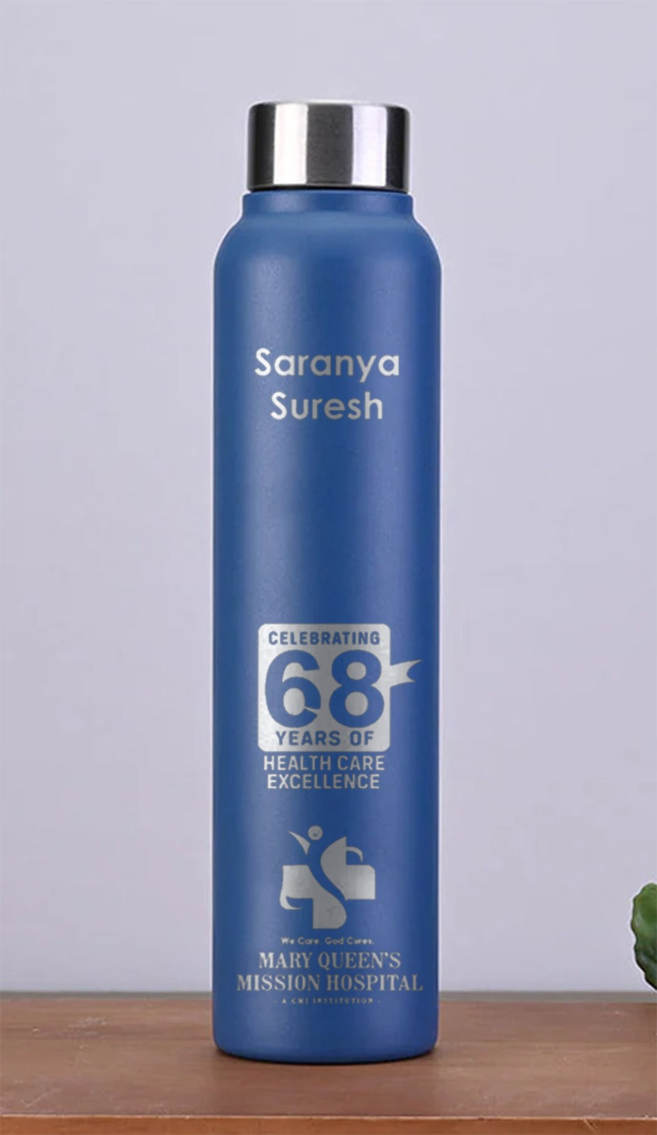 Personalized Servewell Stainless Steel Bottle – 600ml (Laser Engraved)